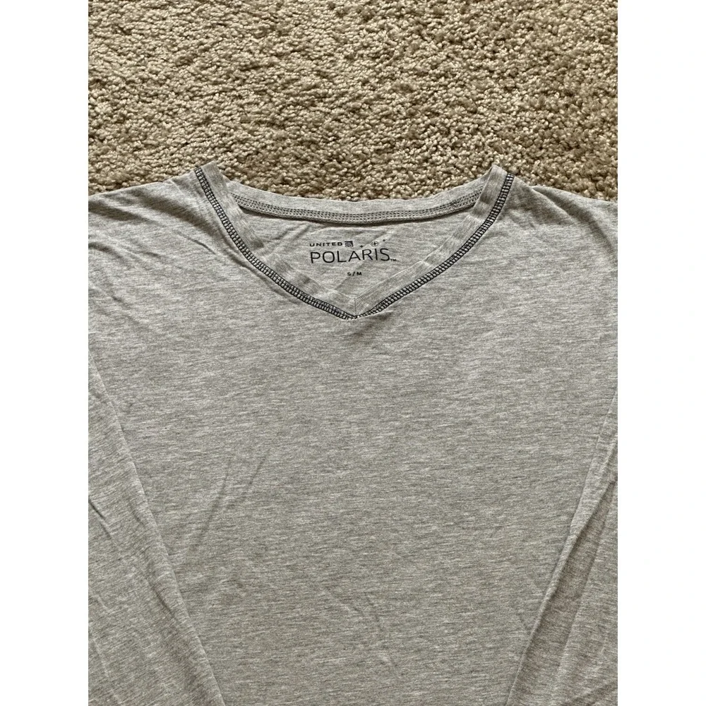 Women's United Airlines‎ Long Sleeve V Neck Shirt - Small/Medium